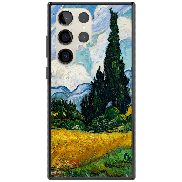 Wheat Field With Cypresses By Vincent Van Gogh