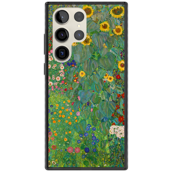 Farm Garden With Sunflowers