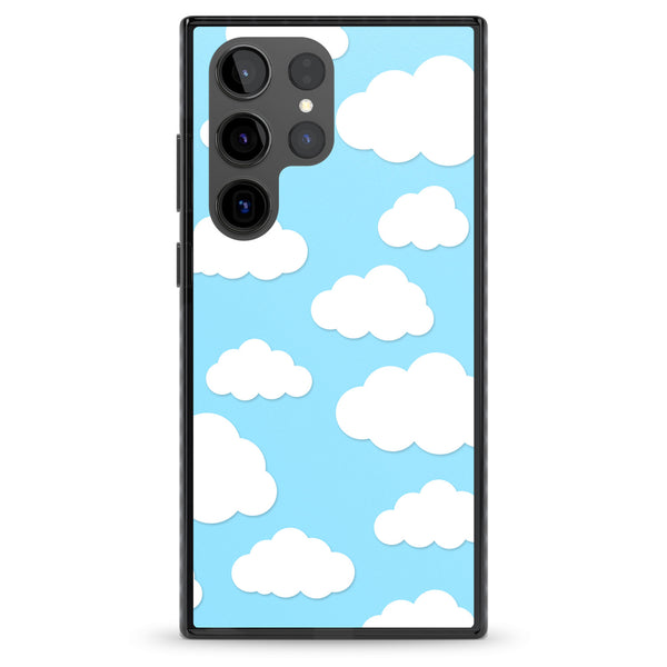 Blue Sky & Clouds Pattern
