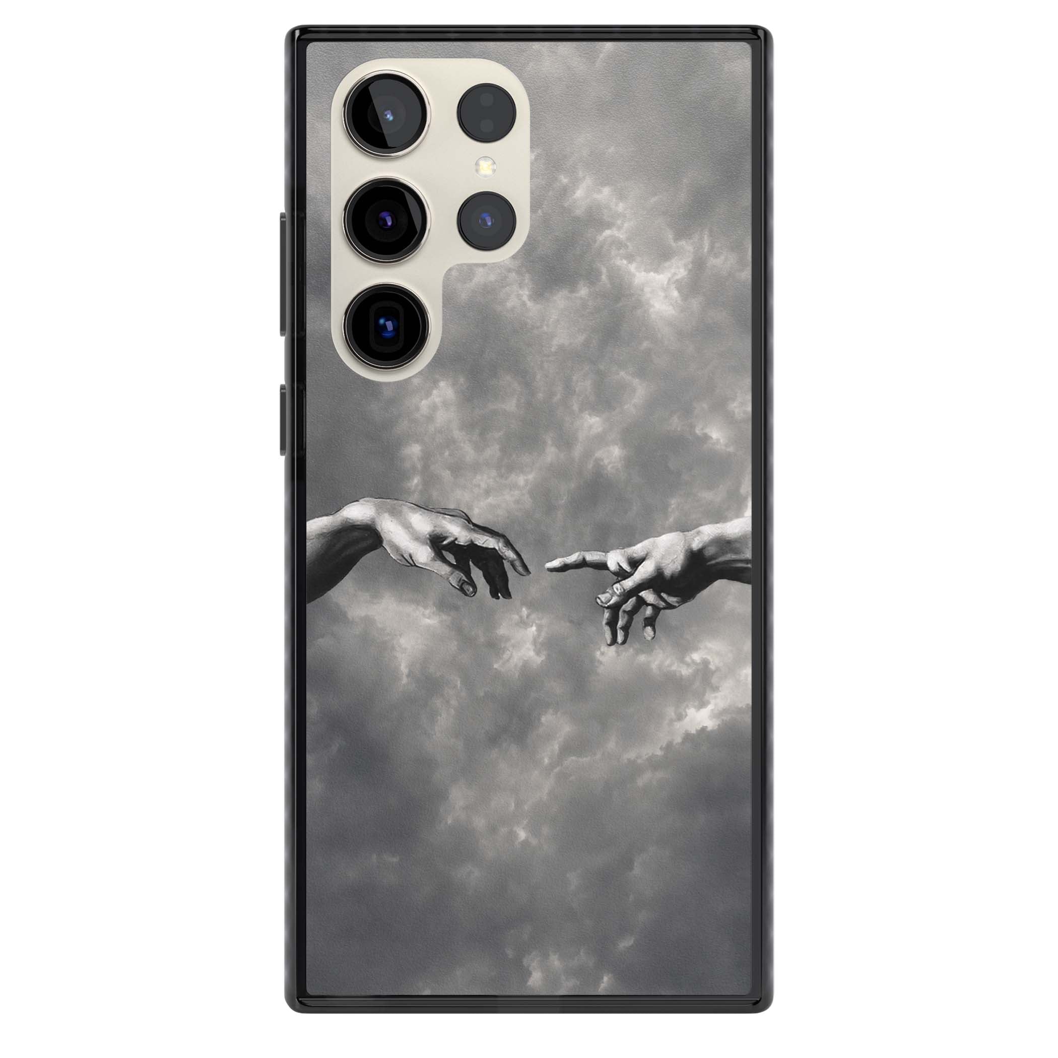 Creation art iPhone case | Black Impact case for Samsung Galaxy S24 Ultra, Samsung Galaxy S23 Ultra, Samsung Galaxy S22 Ultra