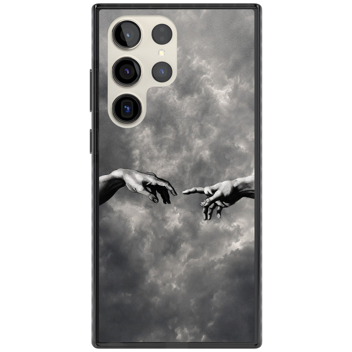 Creation Samsung S22 Ultra / Samsung S23 Ultra / Samsung S24 Ultra Impact Black Phone Case front