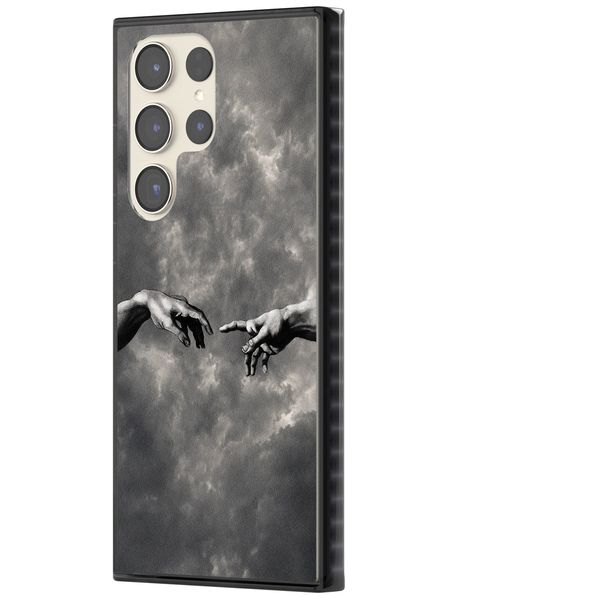 Creation Samsung S22 Ultra / Samsung S23 Ultra / Samsung S24 Ultra Impact Black Phone Case side