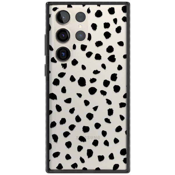Black Dalmatian Polka Dot