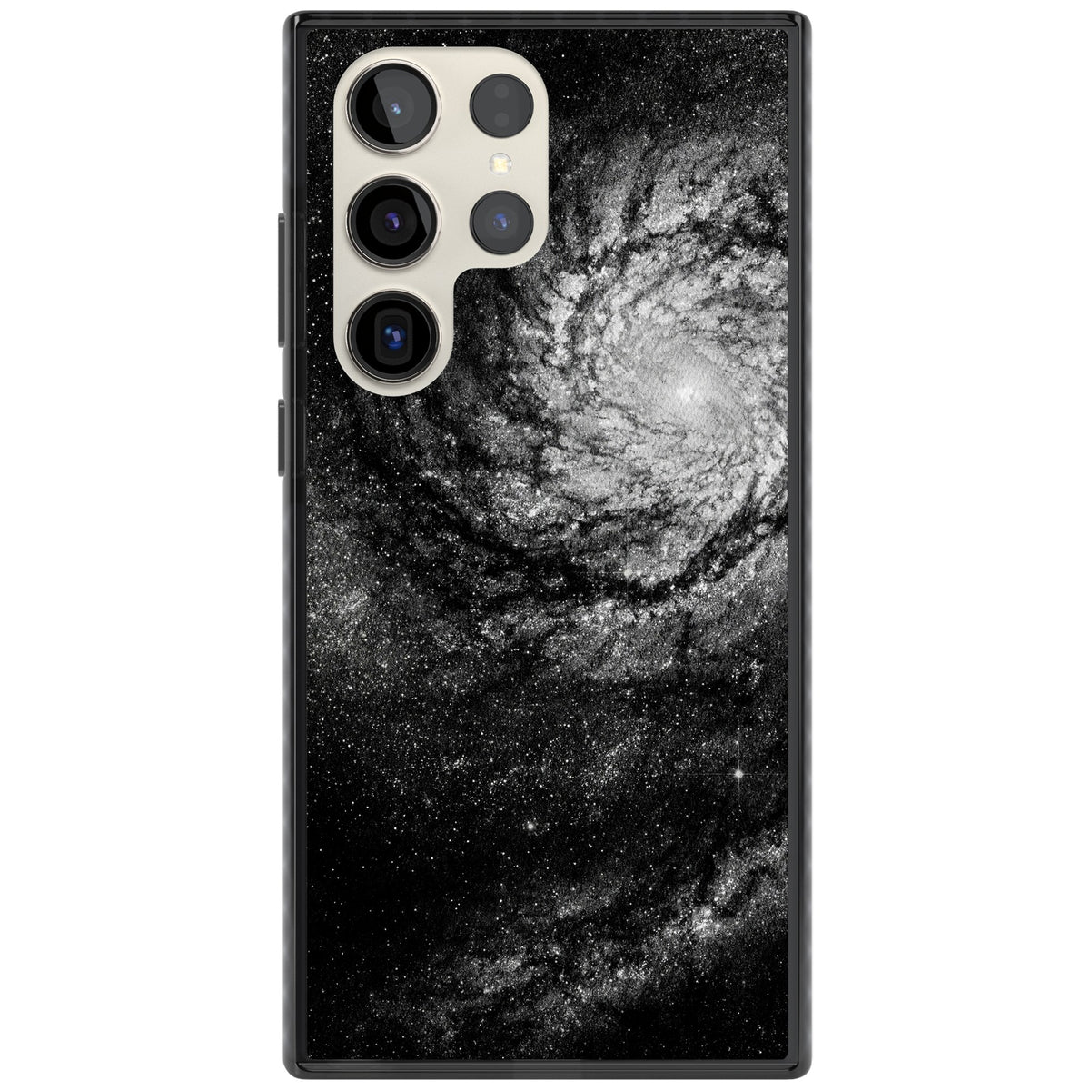 Cosmic Spiral Samsung S22 Ultra / Samsung S23 Ultra / Samsung S24 Ultra Impact Black Phone Case front