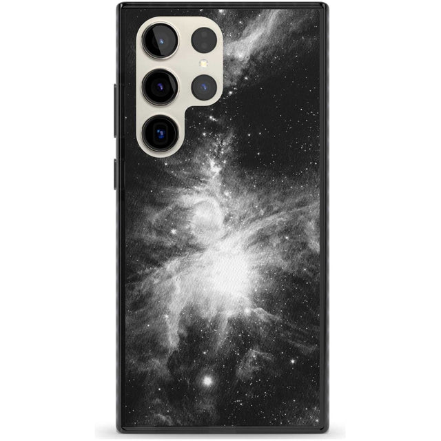 Galaxy Stripe Phone Case Samsung S22 Ultra / Black Impact Case,Samsung S23 Ultra / Black Impact Case Blanc Space