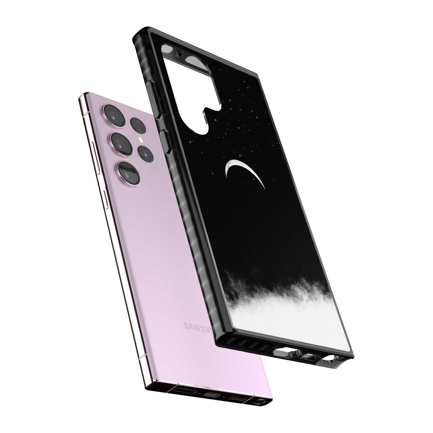 Crescent Moon Night Sky