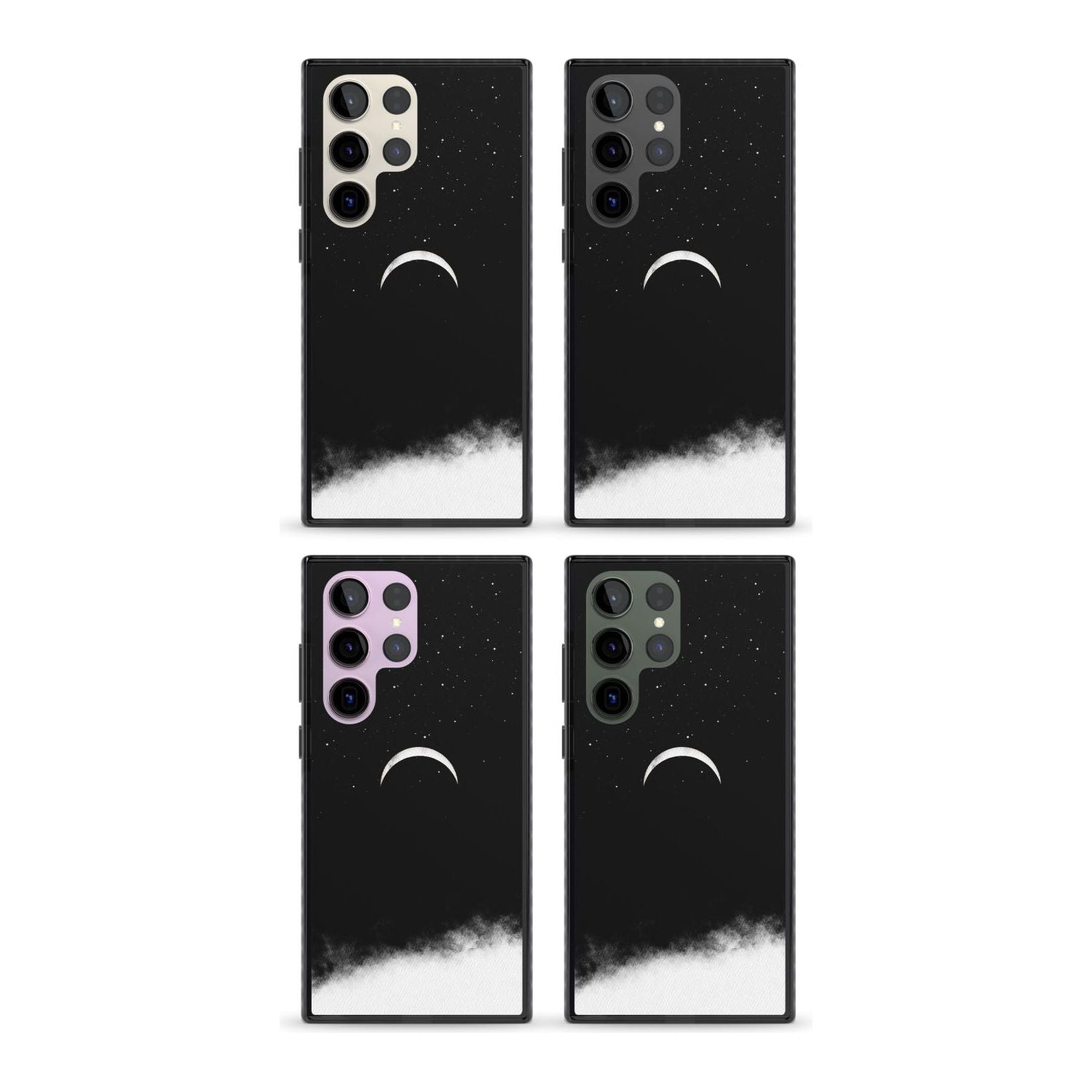 Crescent Moon Night Sky