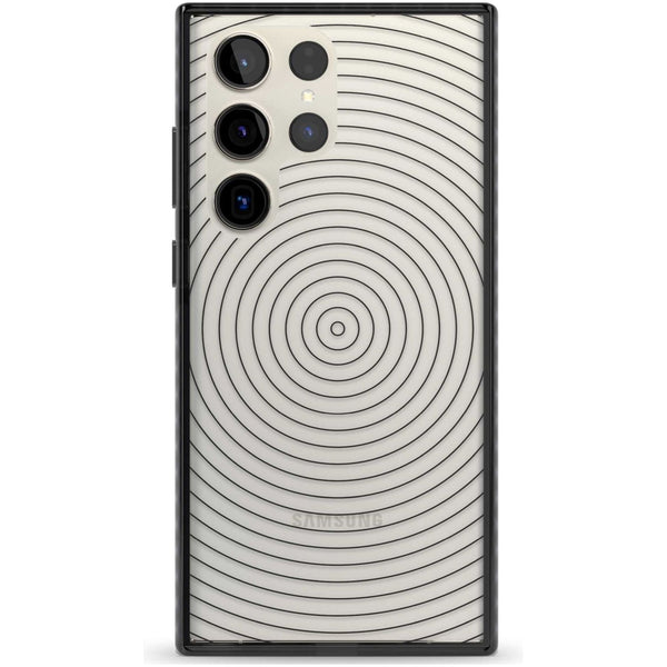 Concentric Lines: Monochrome Vibes