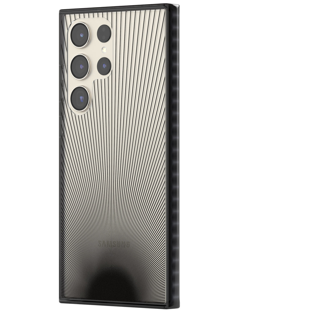 Linear Horizon Samsung S22 Ultra / Samsung S23 Ultra / Samsung S24 Ultra Impact Black Phone Case side