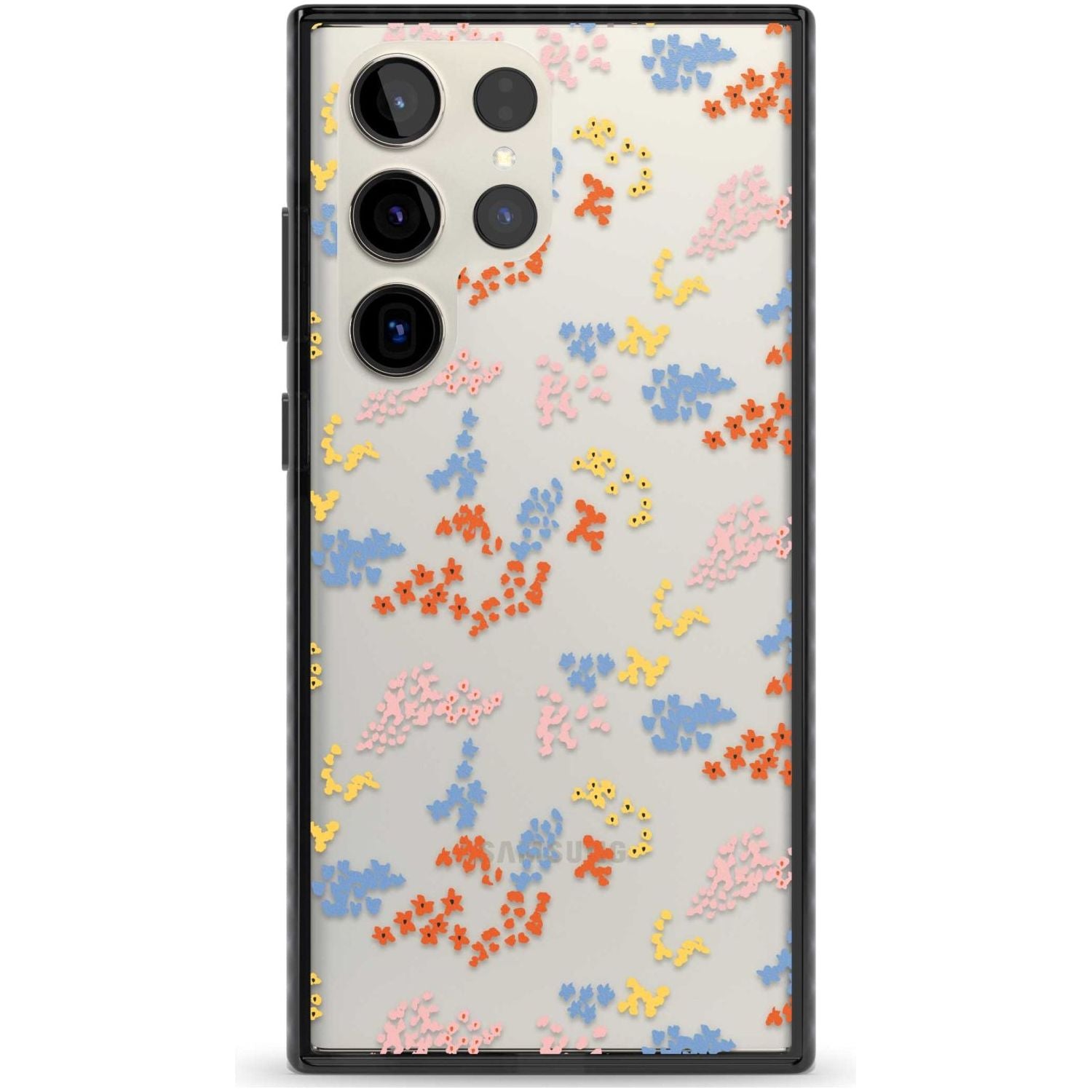 Floral Confetti: Transparent Delight