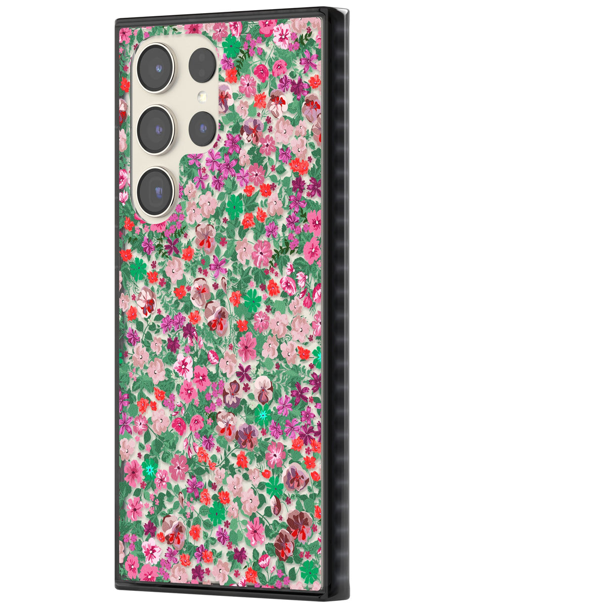 Florentine Meadow Samsung S22 Ultra / Samsung S23 Ultra / Samsung S24 Ultra Impact Black Phone Case side