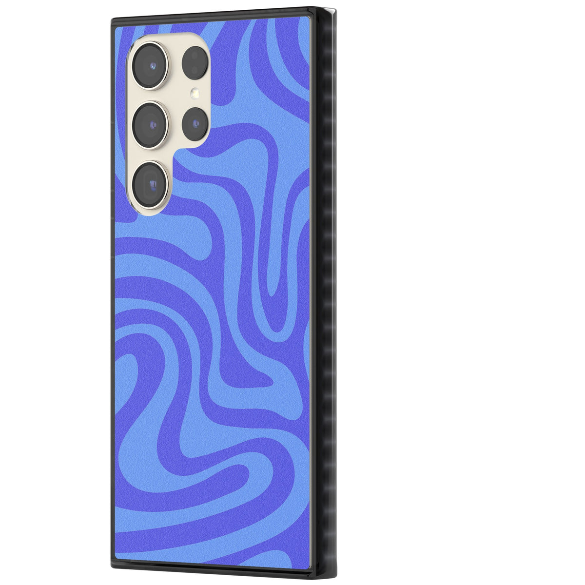 Tranquil Waves Samsung S22 Ultra / Samsung S23 Ultra / Samsung S24 Ultra Impact Black Phone Case side