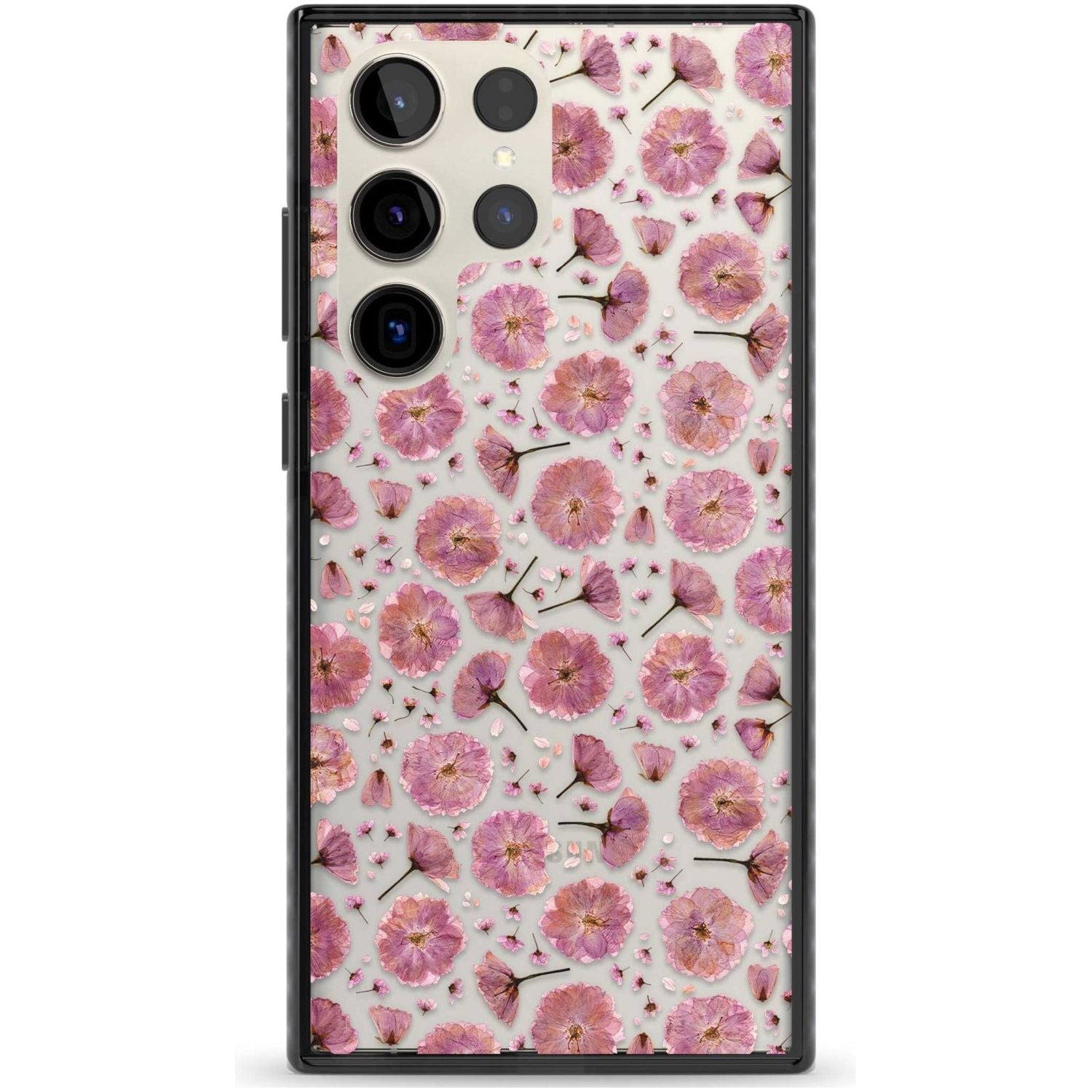Pink Flowers & Blossoms Transparent Design