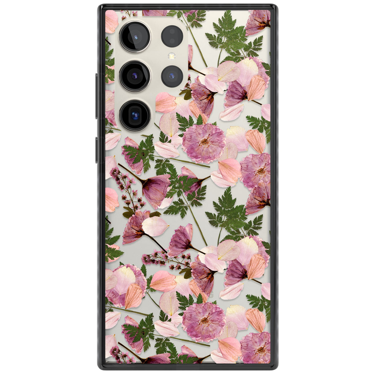 Blossom Archive Samsung S22 Ultra / Samsung S23 Ultra / Samsung S24 Ultra Impact Black Phone Case front