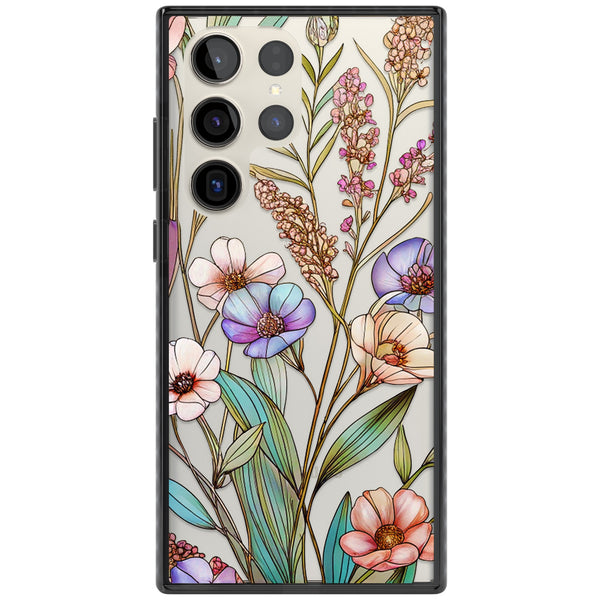 Glass Summer Flowers