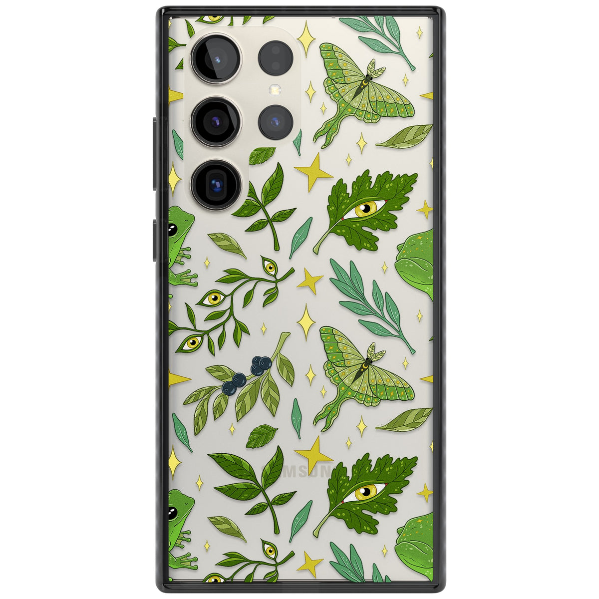 Forest Senses Samsung S22 Ultra / Samsung S23 Ultra / Samsung S24 Ultra Impact Black Phone Case front
