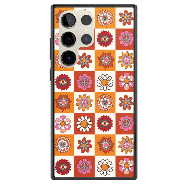 Autumn Flower Check