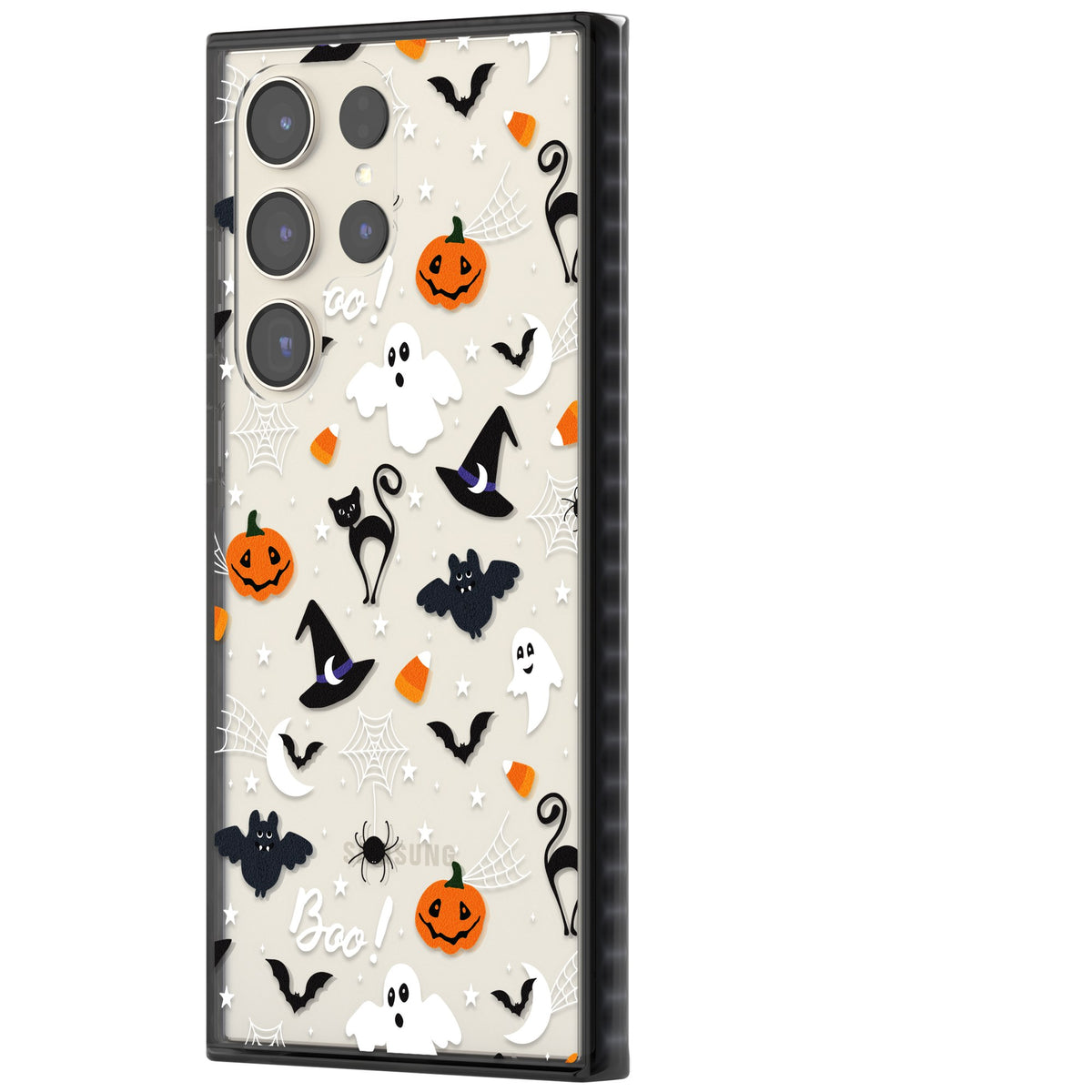 Halloween Mix Samsung S22 Ultra / Samsung S23 Ultra / Samsung S24 Ultra Impact Black Phone Case side