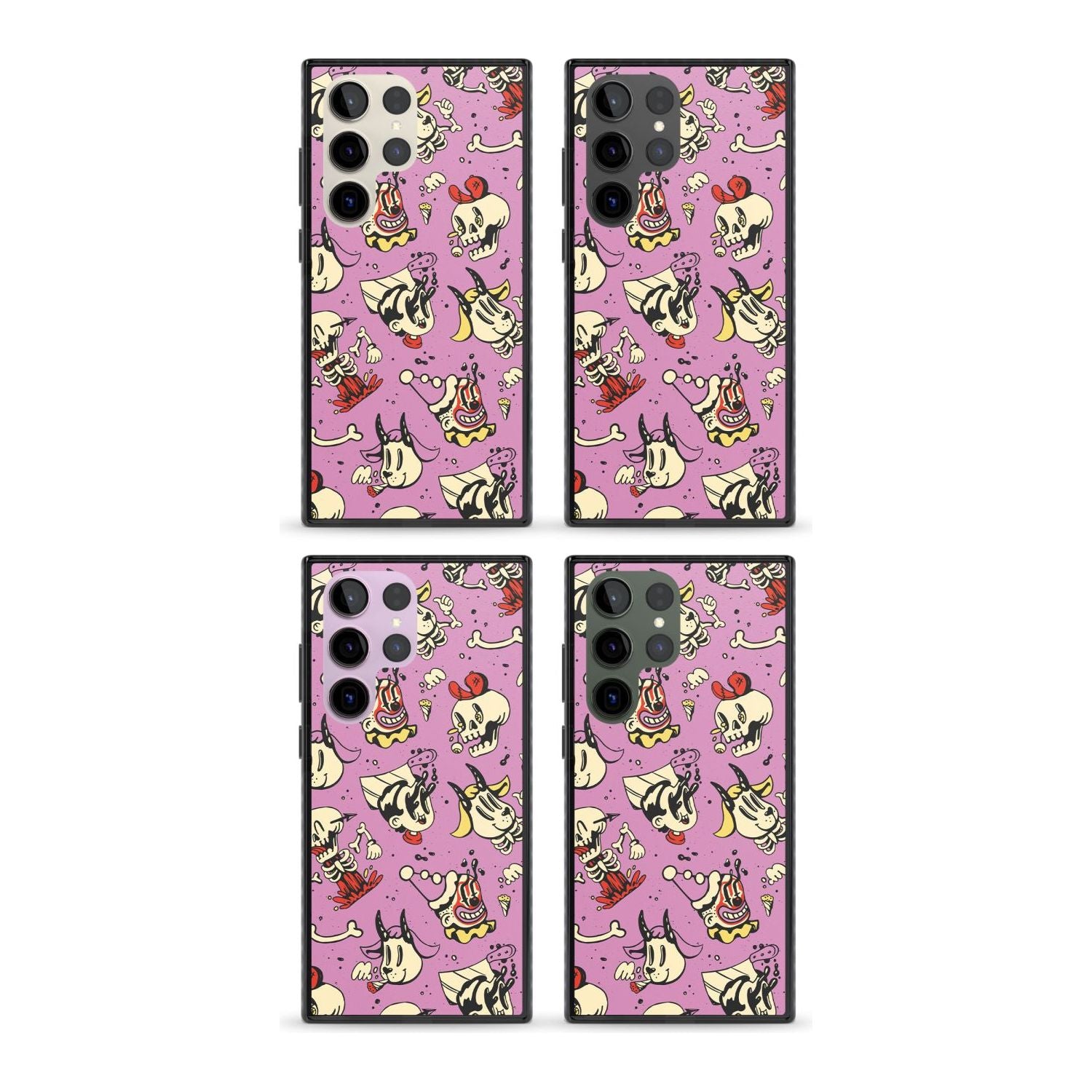 Purple Retro Halloween Pattern