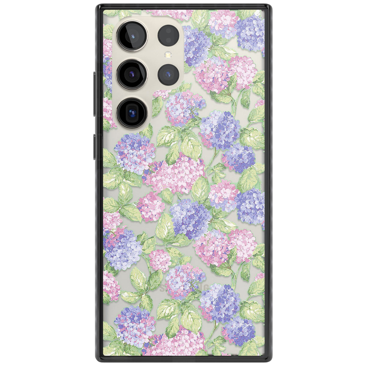 Cottage Hydrangea Samsung S22 Ultra / Samsung S23 Ultra / Samsung S24 Ultra Impact Black Phone Case front