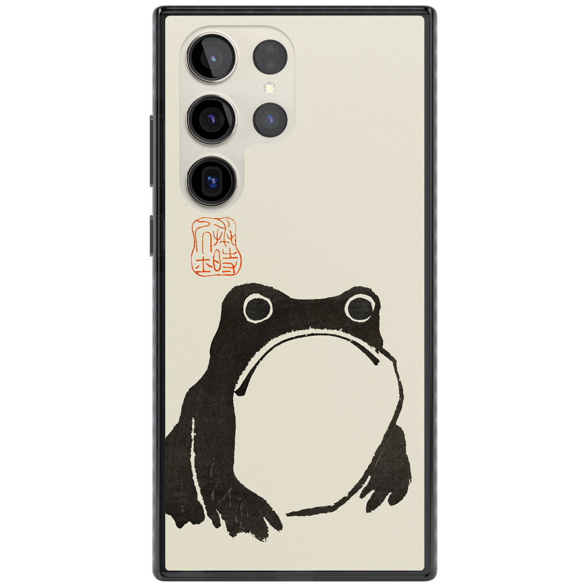 Matsumoto Hoji Samsung S22 Ultra / Samsung S23 Ultra / Samsung S24 Ultra Impact Black Phone Case front