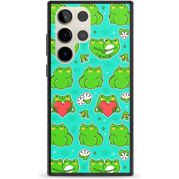 Frog Booty Kawaii Pattern
