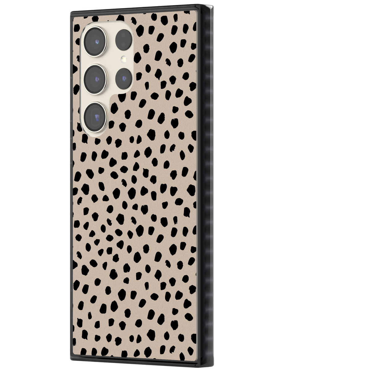 Coffee Dalmatian Samsung S22 Ultra / Samsung S23 Ultra / Samsung S24 Ultra Impact Black Phone Case side