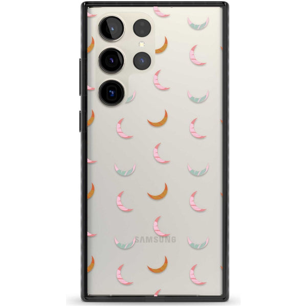 Colourful Crescent Moons