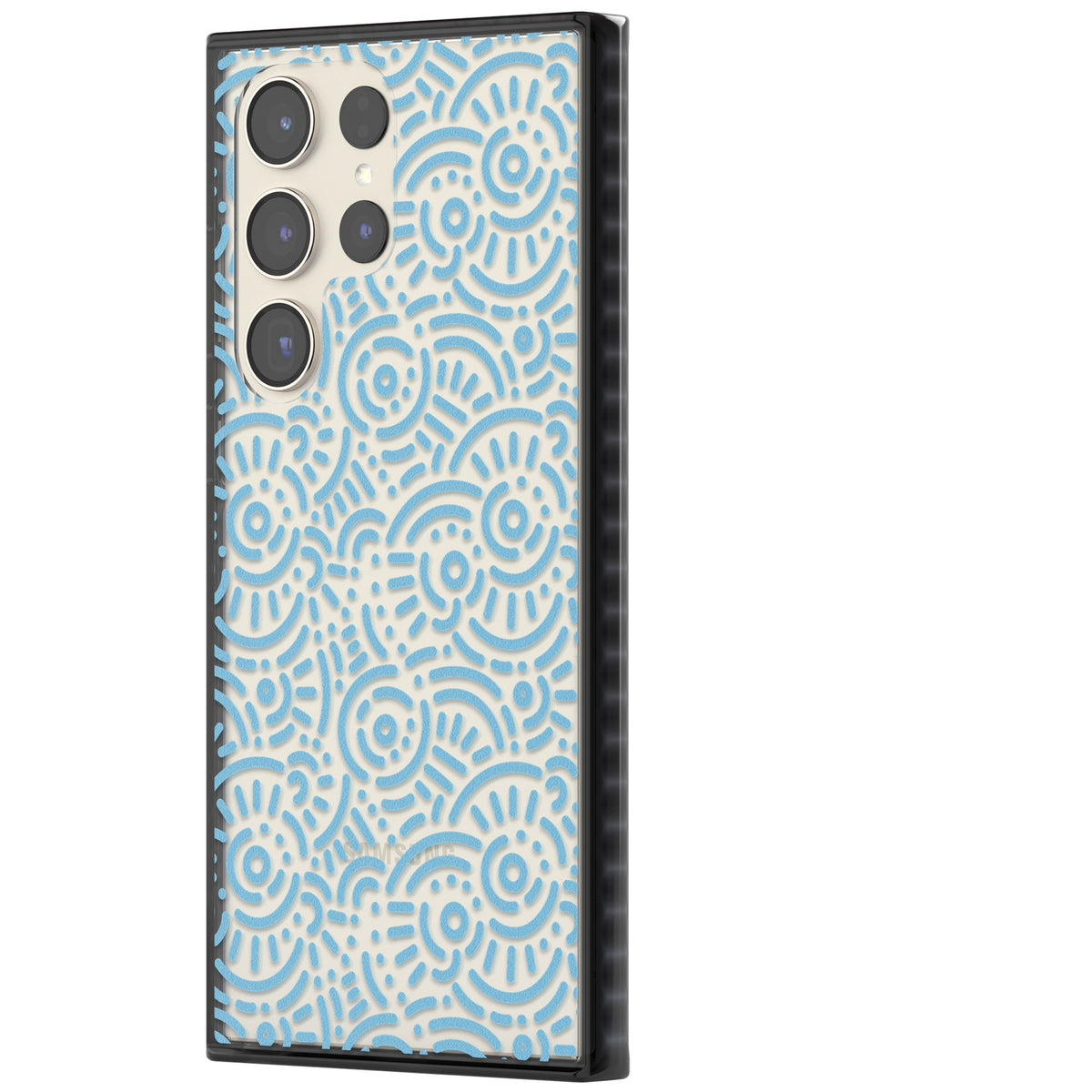 Memphis Sky Samsung S22 Ultra / Samsung S23 Ultra / Samsung S24 Ultra Impact Black Phone Case side