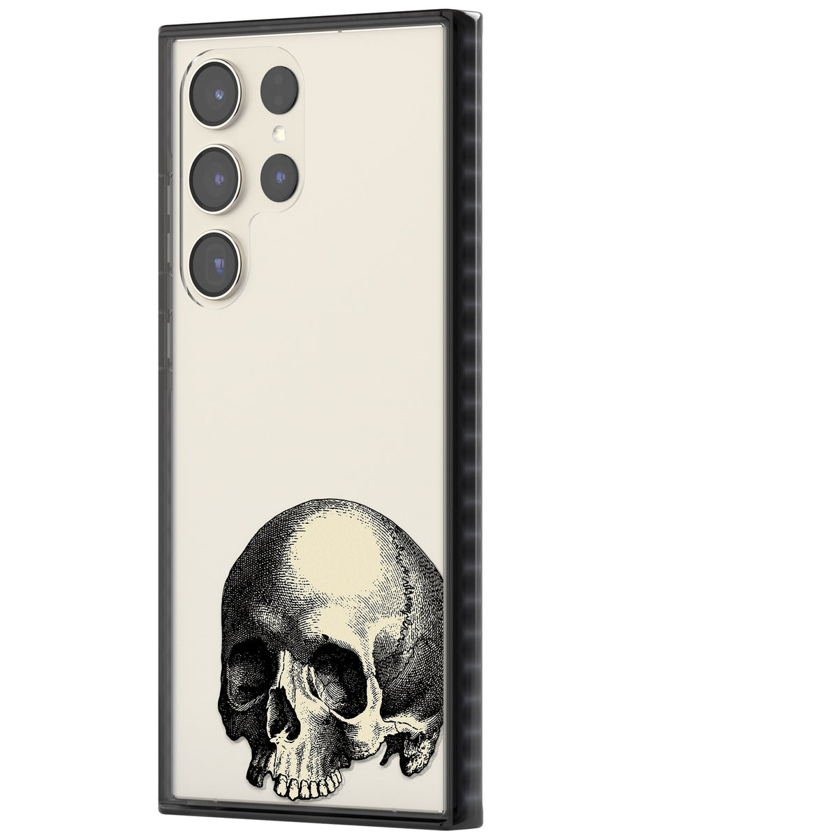 Memento Mori Samsung S22 Ultra / Samsung S23 Ultra / Samsung S24 Ultra Impact Black Phone Case side