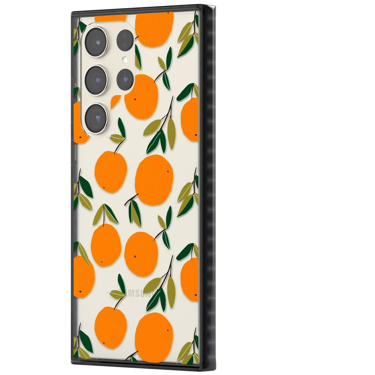 Citrus Grove Samsung S22 Ultra / Samsung S23 Ultra / Samsung S24 Ultra Impact Black Phone Case side