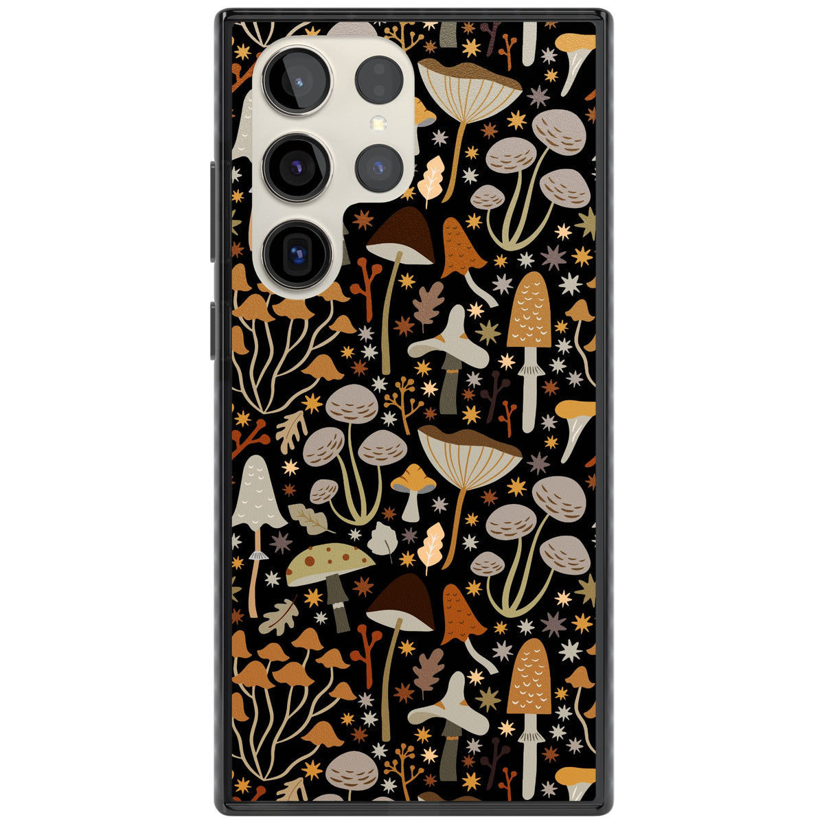 Mushroom Grove Samsung S22 Ultra / Samsung S23 Ultra / Samsung S24 Ultra Impact Black Phone Case front