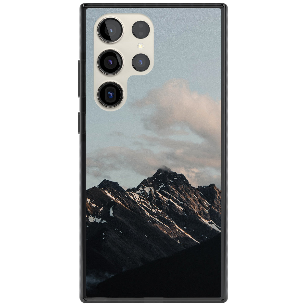 Twilight Mountain Samsung S22 Ultra / Samsung S23 Ultra / Samsung S24 Ultra Impact Black Phone Case front