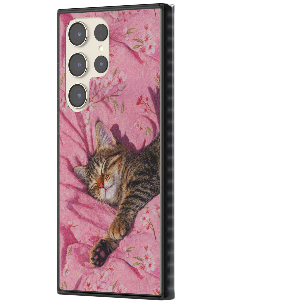 Kitten Dreams Samsung S22 Ultra / Samsung S23 Ultra / Samsung S24 Ultra Impact Black Phone Case side