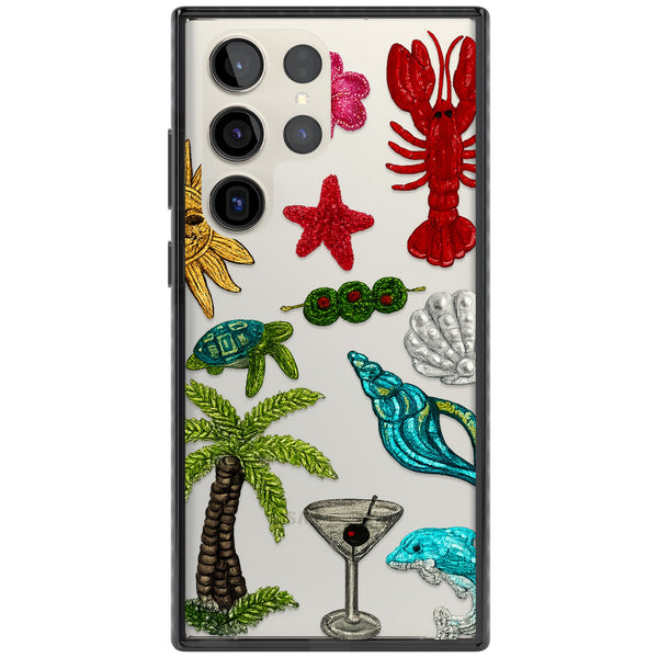 Painted Coastal Pattern