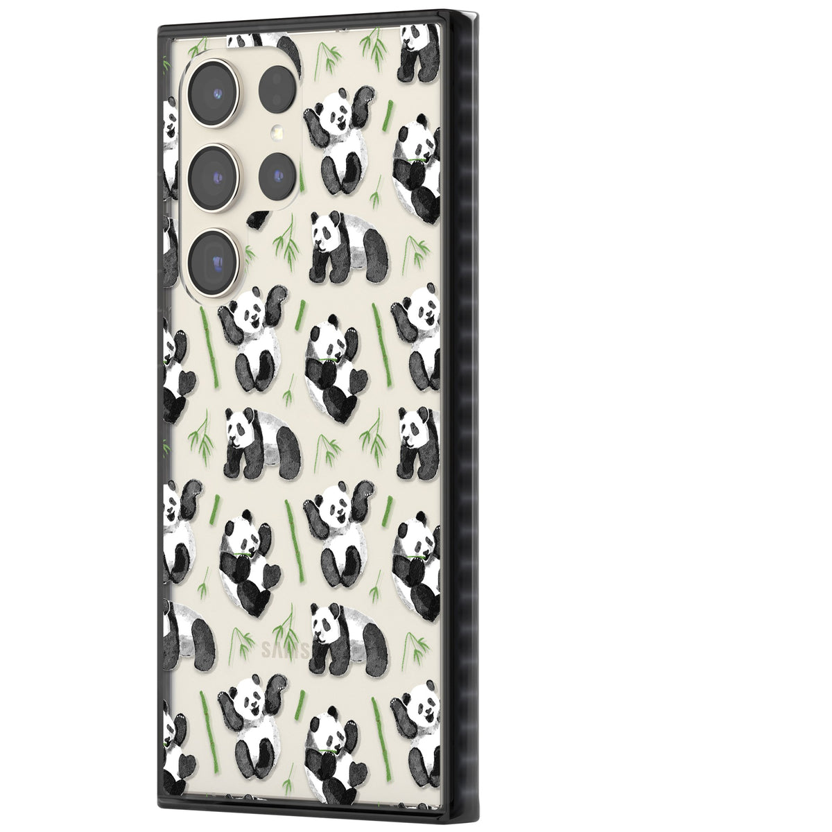 Bamboo Babies Samsung S22 Ultra / Samsung S23 Ultra / Samsung S24 Ultra Impact Black Phone Case side