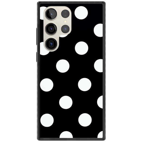 Chic Black Polka Dot