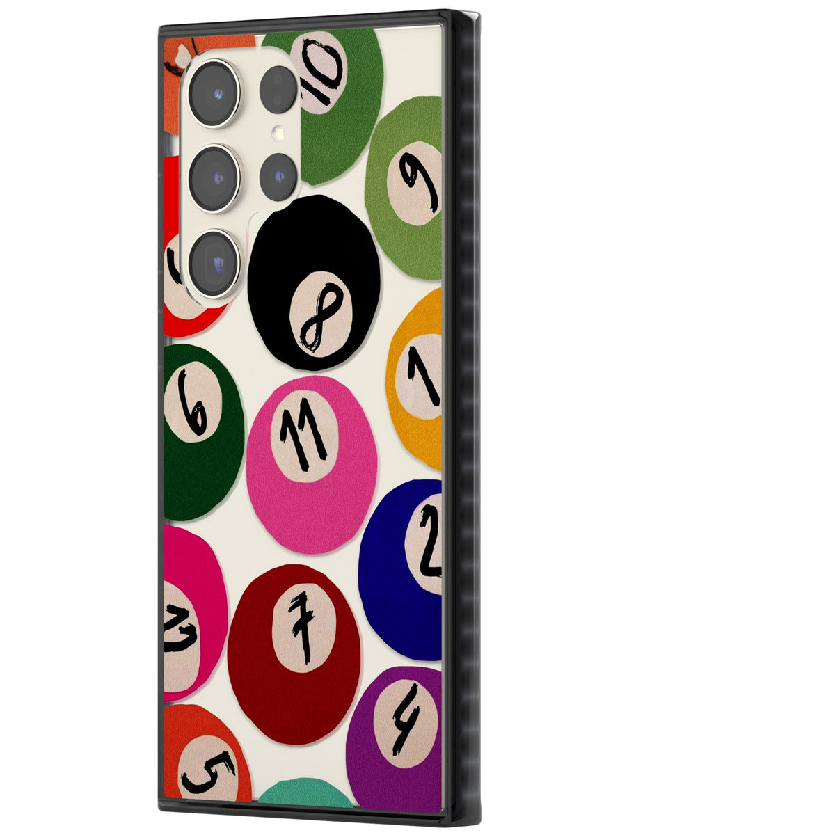 Lucky Break Samsung S22 Ultra / Samsung S23 Ultra / Samsung S24 Ultra Impact Black Phone Case side