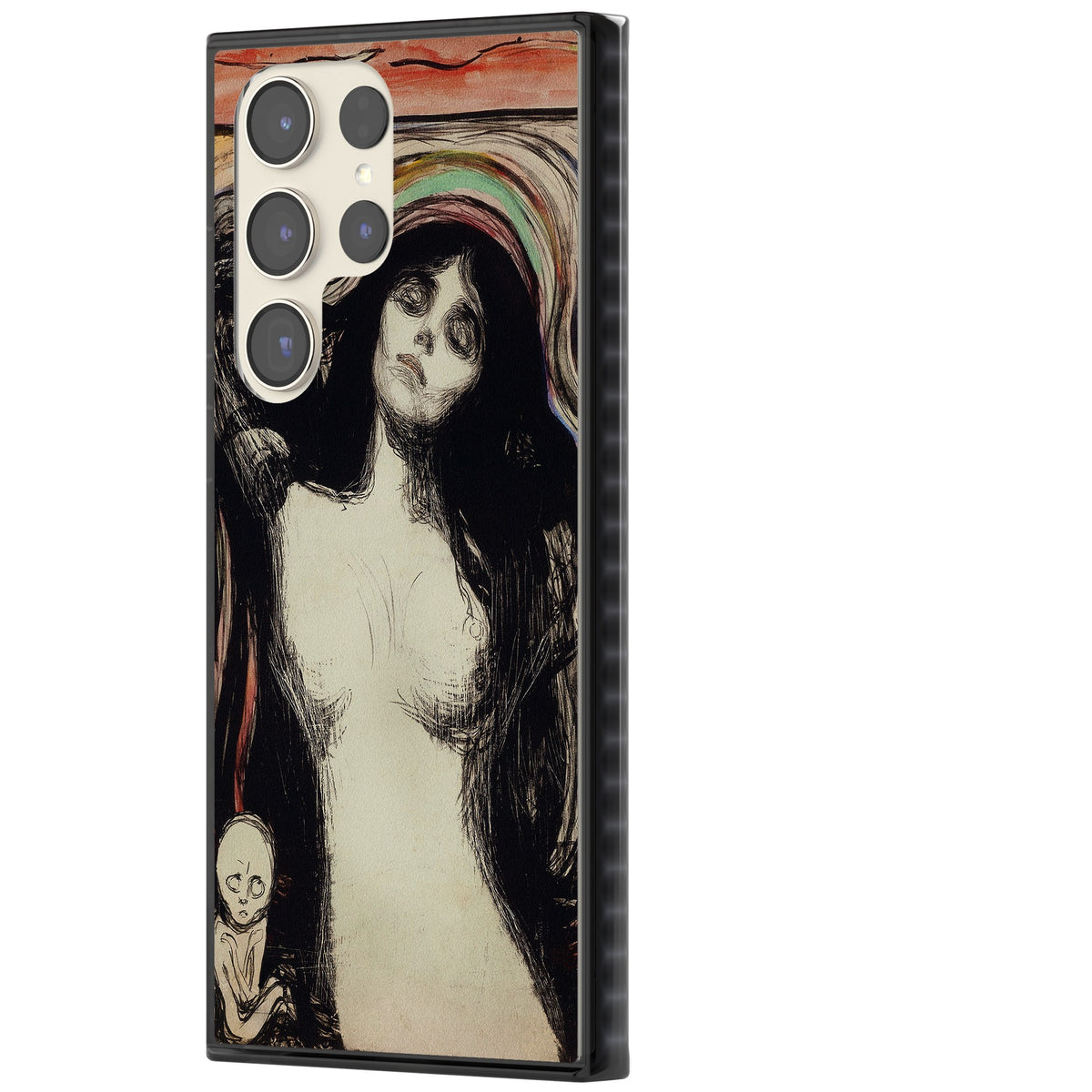 Madonna Samsung S22 Ultra / Samsung S23 Ultra / Samsung S24 Ultra Impact Black Phone Case side