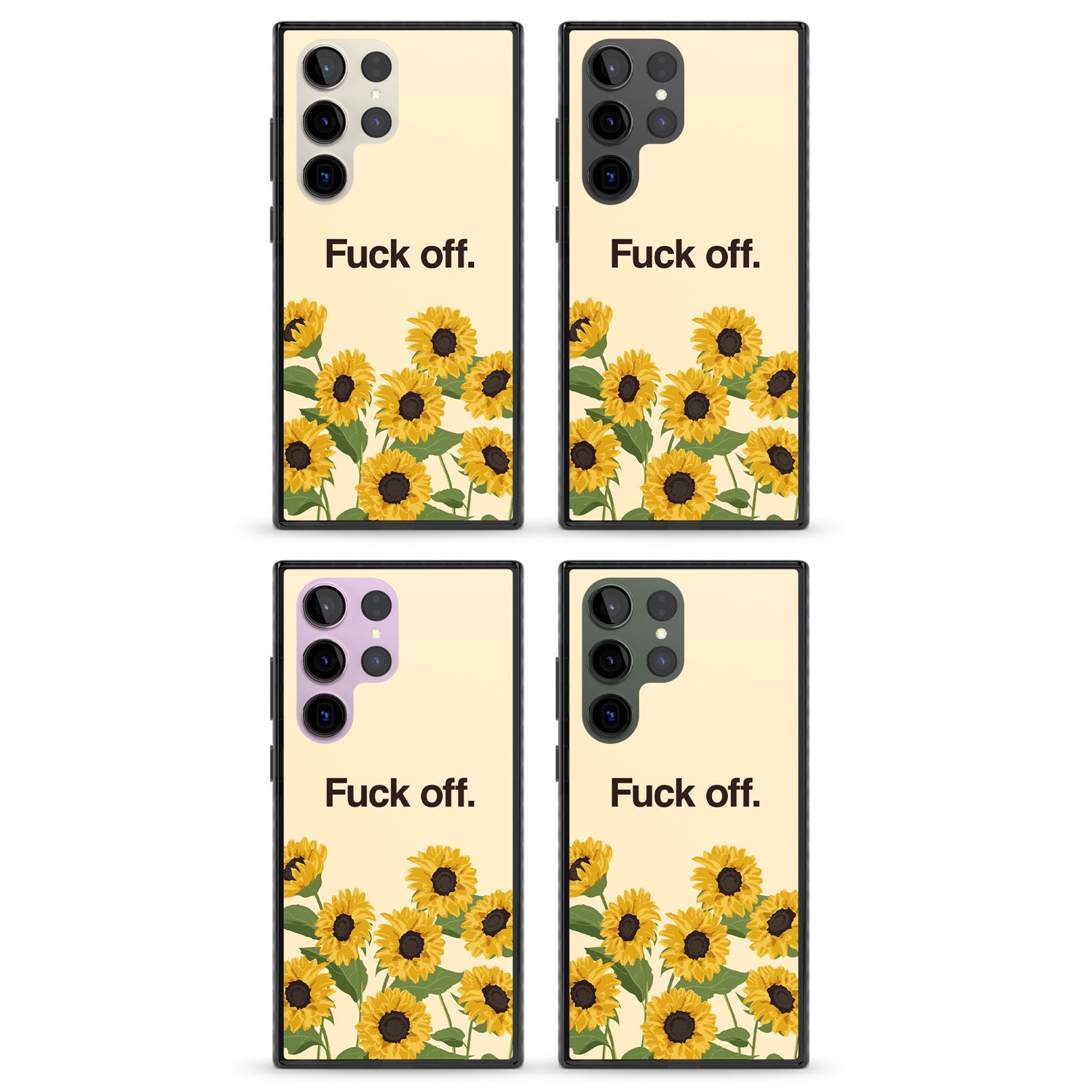 Fuck off Impact Phone Case for Samsung Galaxy S24 Ultra , Samsung Galaxy S23 Ultra, Samsung Galaxy S22 Ultra