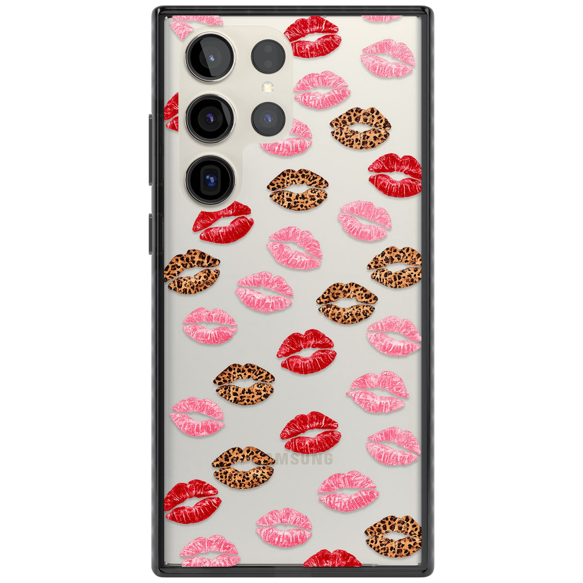 Wild Kisses Samsung S22 Ultra / Samsung S23 Ultra / Samsung S24 Ultra Impact Black Phone Case front