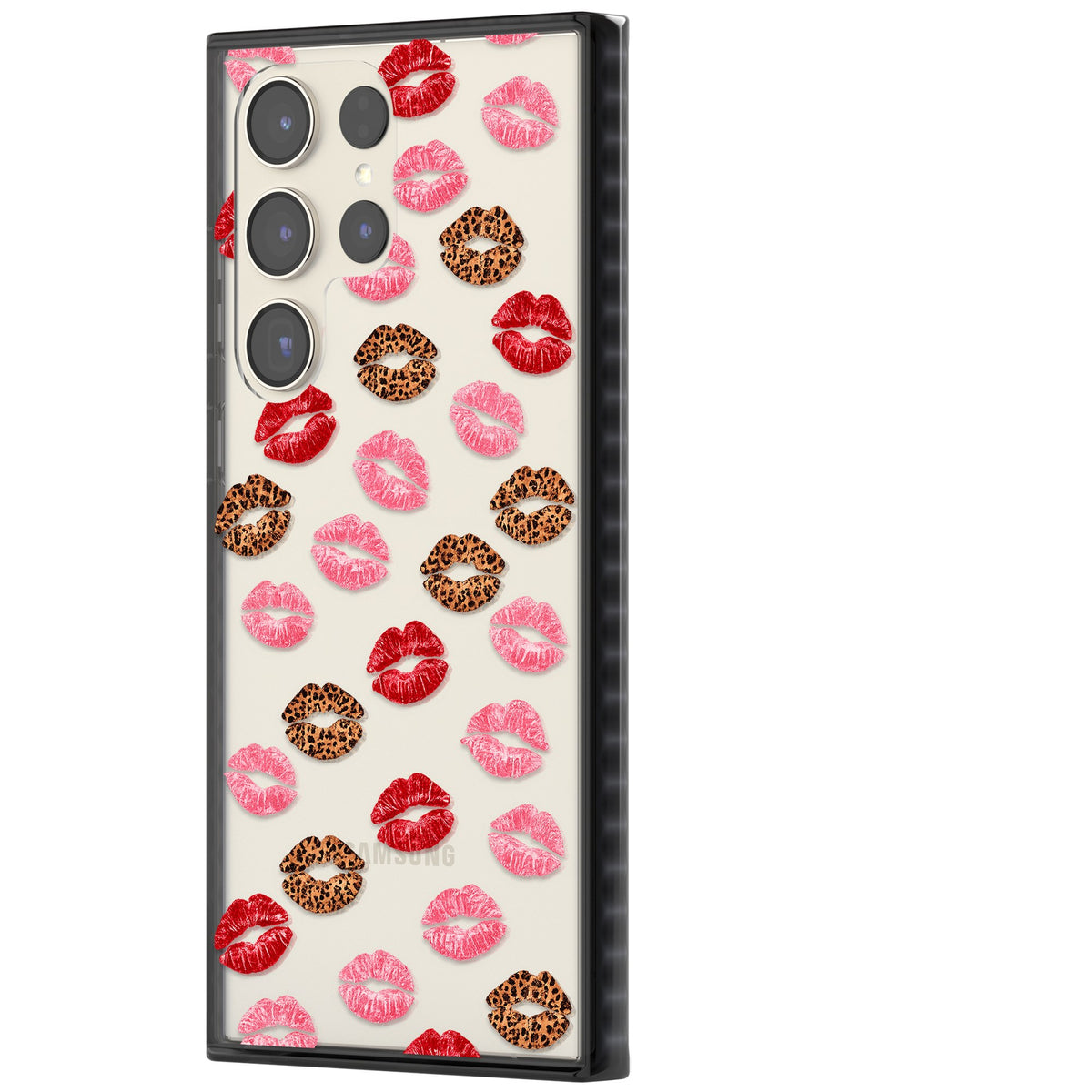 Wild Kisses Samsung S22 Ultra / Samsung S23 Ultra / Samsung S24 Ultra Impact Black Phone Case side