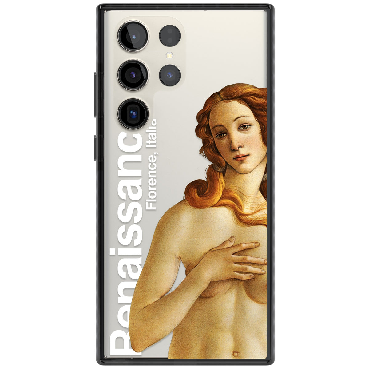 Florence Renaissance Samsung S22 Ultra / Samsung S23 Ultra / Samsung S24 Ultra Impact Black Phone Case front