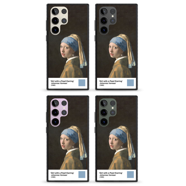 Girl with a Pearl Earring Impact Phone Case for Samsung Galaxy S24 Ultra , Samsung Galaxy S23 Ultra, Samsung Galaxy S22 Ultra