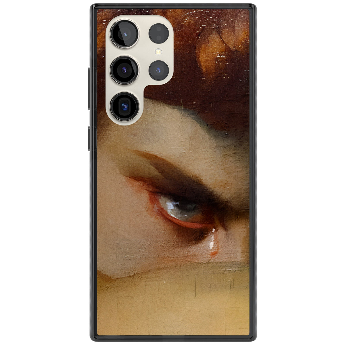 Fallen Angel Samsung S22 Ultra / Samsung S23 Ultra / Samsung S24 Ultra Impact Black Phone Case front
