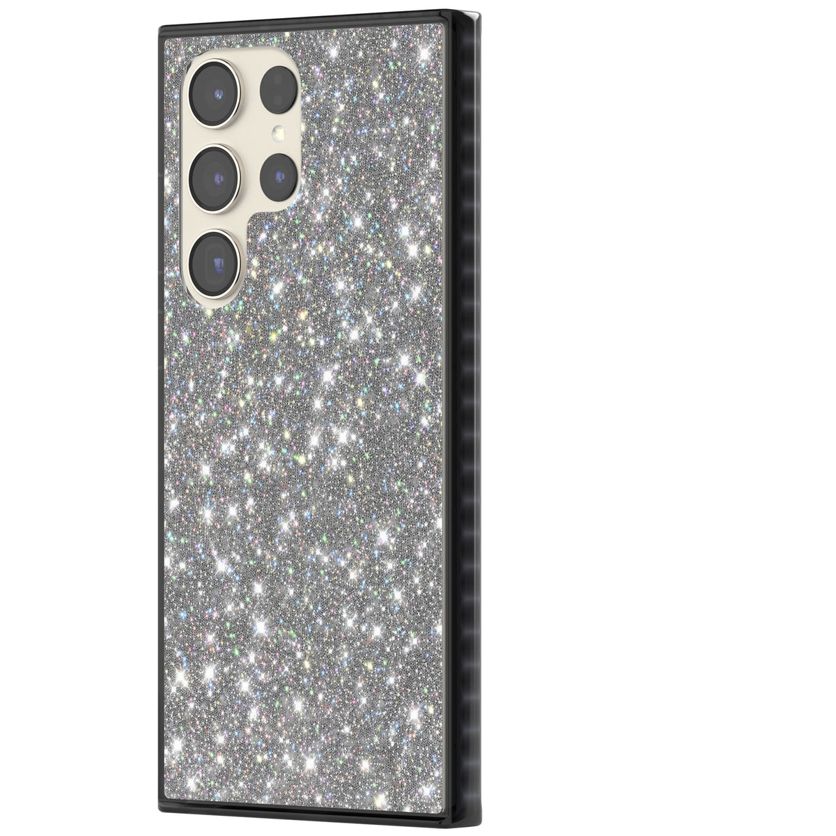 Diamond Samsung S22 Ultra / Samsung S23 Ultra / Samsung S24 Ultra Impact Black Phone Case side