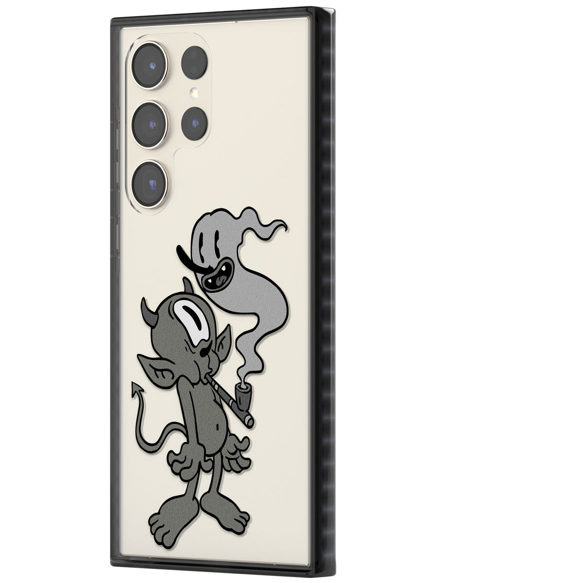 Pipe Goblin Samsung S22 Ultra / Samsung S23 Ultra / Samsung S24 Ultra Impact Black Phone Case side