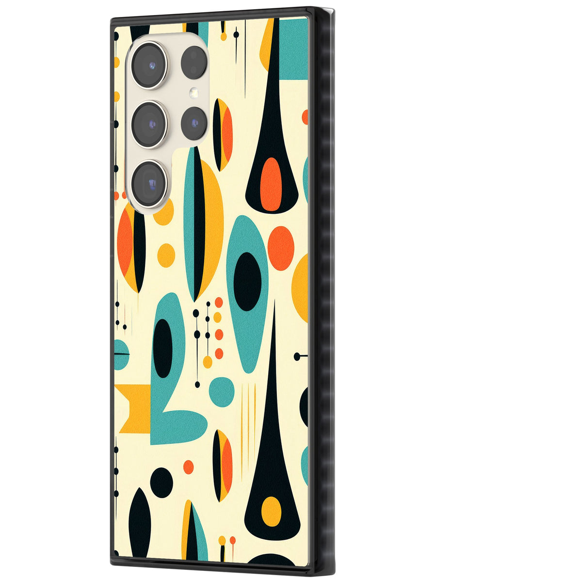 Atomic Lounge Samsung S22 Ultra / Samsung S23 Ultra / Samsung S24 Ultra Impact Black Phone Case side