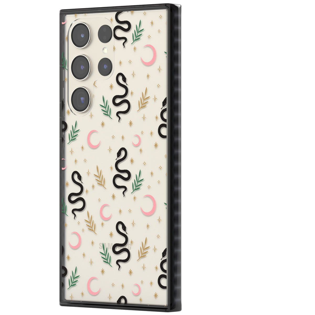 Snakes & Moons Samsung S22 Ultra / Samsung S23 Ultra / Samsung S24 Ultra Impact Black Phone Case side