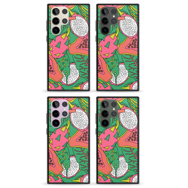 Psychedelic Salad Impact Phone Case for Samsung Galaxy S24 Ultra , Samsung Galaxy S23 Ultra, Samsung Galaxy S22 Ultra